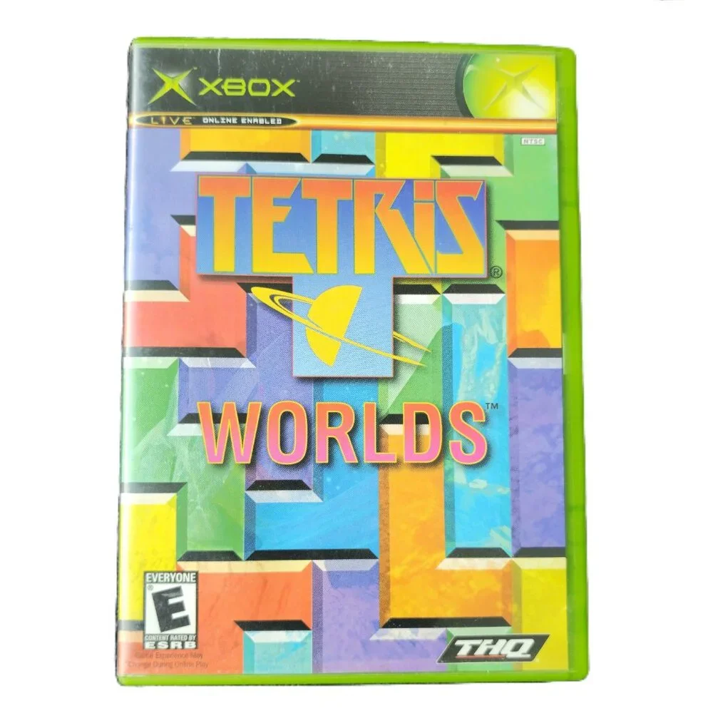 Tetris Worlds Xbox Live (Microsoft Xbox, 2003) Complete CIB Tested Working
